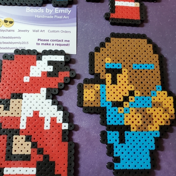 Final Fantasy Magnets -Pixel Art -Nerdy Home Decor - Picture 7 of 10